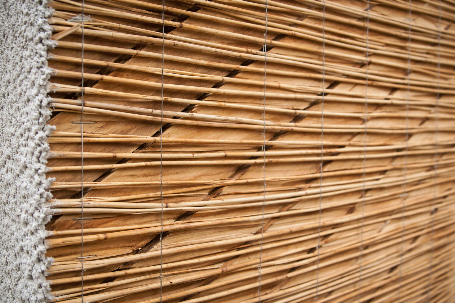 Mata trzcinowa podtynkowa